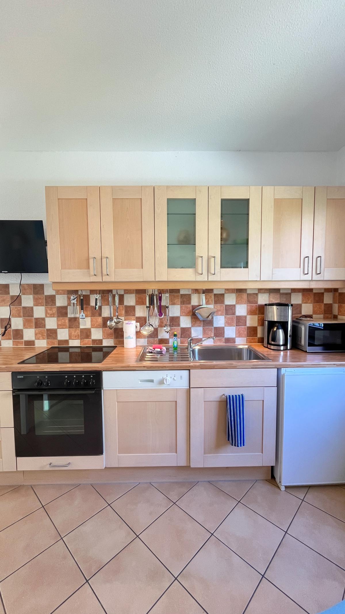 Ferienwohnung Strandl&auml;ufer &ndash; Wohnbereich
