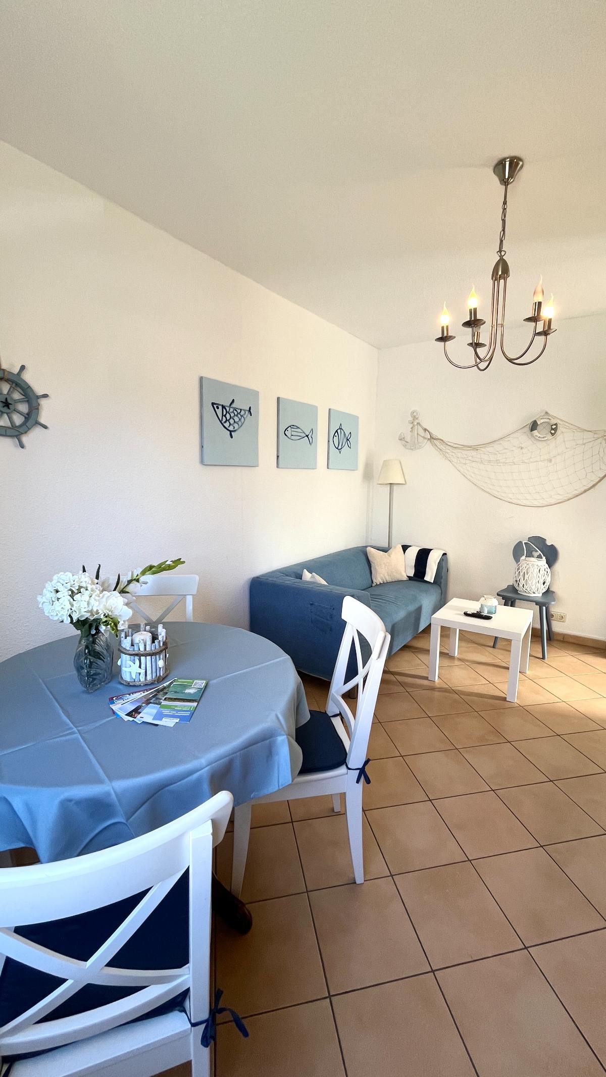 Ferienwohnung Strandl&auml;ufer &ndash; Terrasse
